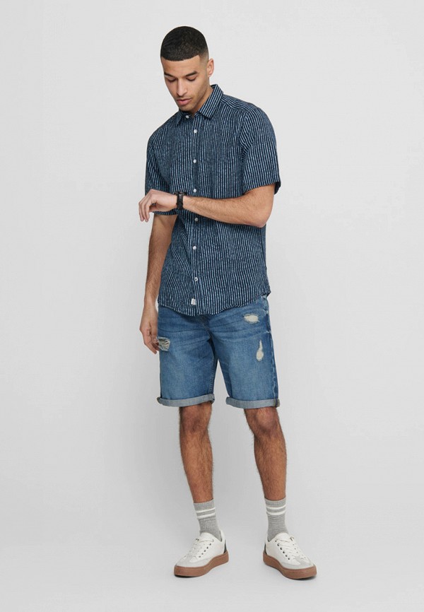

Рубашка Only & Sons, Синий, Only & Sons ON013EMHXDK1