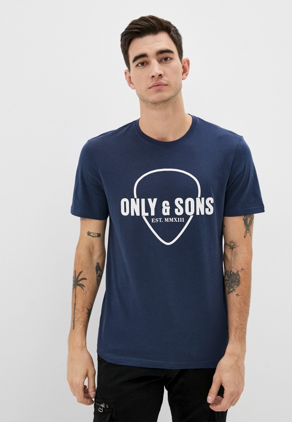 

Футболка Only & Sons, Синий