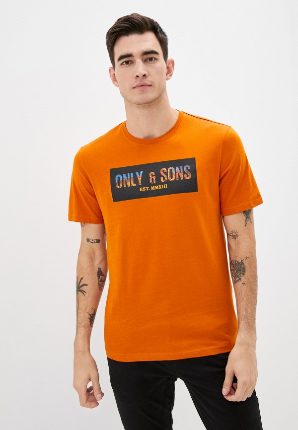 

Футболка Only & Sons, Оранжевый