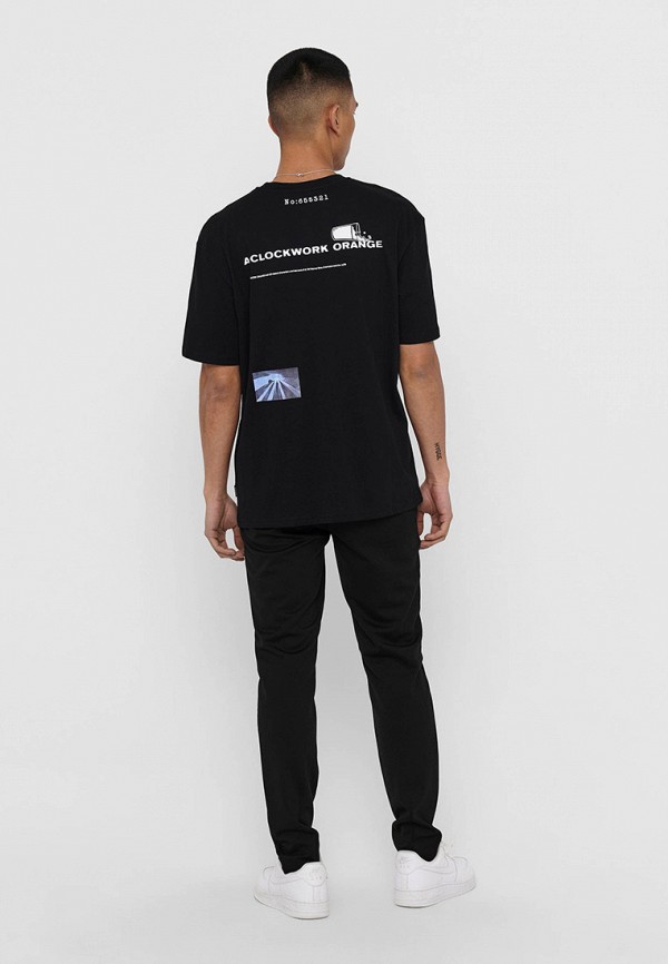 

Футболка Only & Sons, Черный, Only & Sons ON013EMMLJB7
