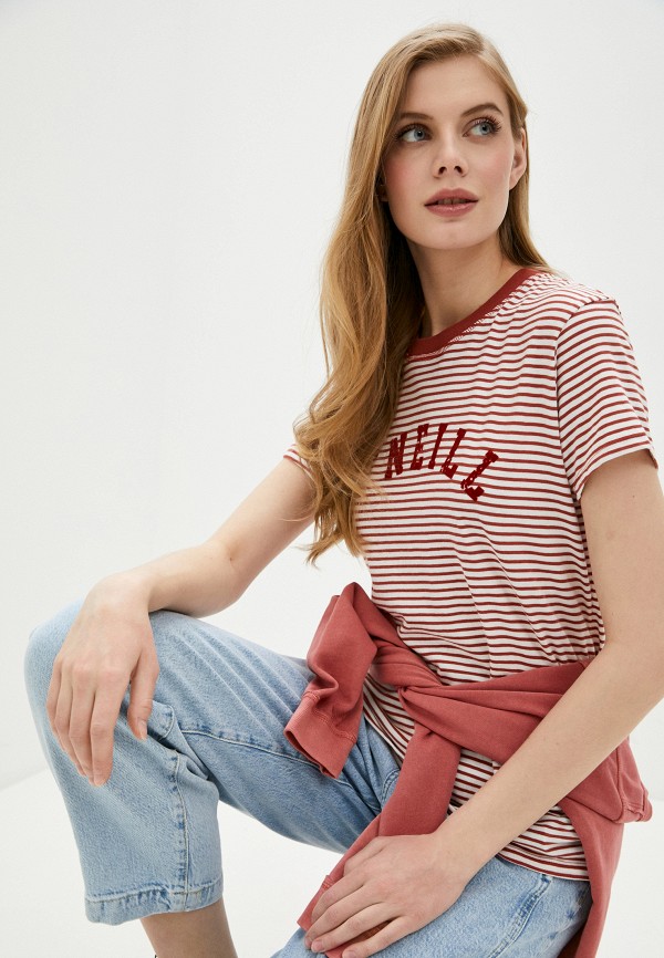 

Футболка O`Neill, Коричневый, LW ESSENTIALS STRIPE T-SHIRT