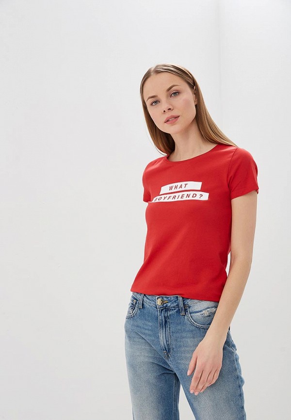 

Футболка Only, Красный