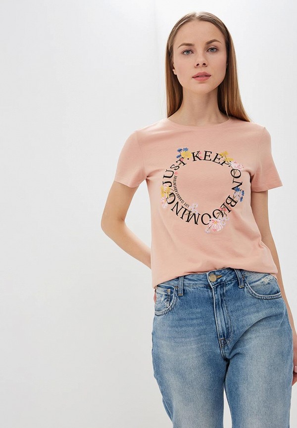 

Футболка Only, Розовый, Only ON380EWDTDE7
