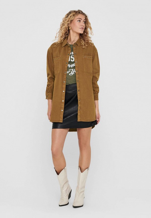 

Куртка джинсовая Only, Коричневый, Only ON380EWJPQT5