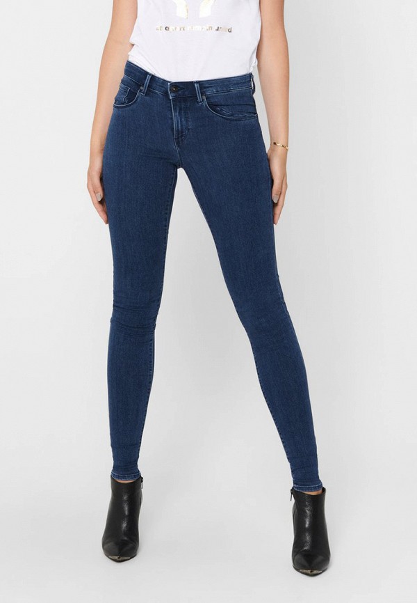 

Джинсы Only, Синий, ONLRAIN LIFE REG SKINNY