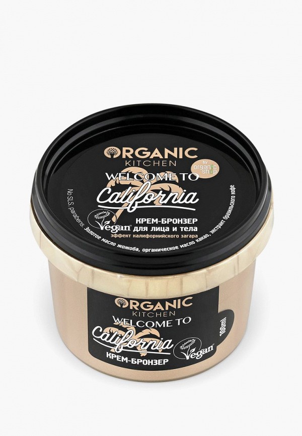 

Бронзатор Organic Kitchen, Прозрачный, "Welcome to California", 100 мл.