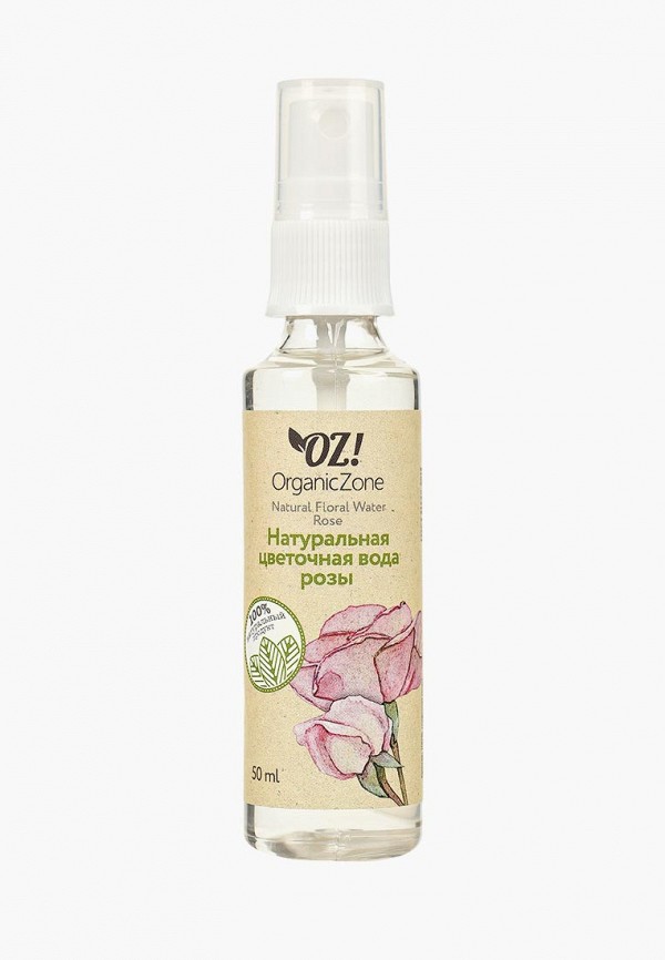 

Спрей для тела OZ! OrganicZone, Прозрачный, Розы 50 мл