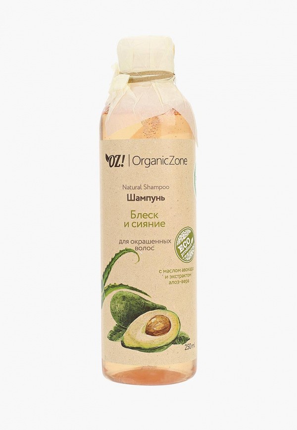 

Шампунь OZ! OrganicZone, Оранжевый, для окрашенных волос, "Блеск и сияние", 250 мл