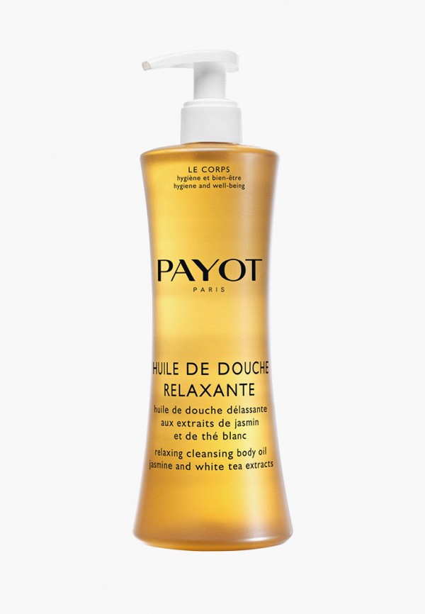

Масло для душа Payot, Прозрачный, HUILE DE DOUCHE RELAXANTE расслабляющее с экстрактами жасмина и белого чая, 400 мл