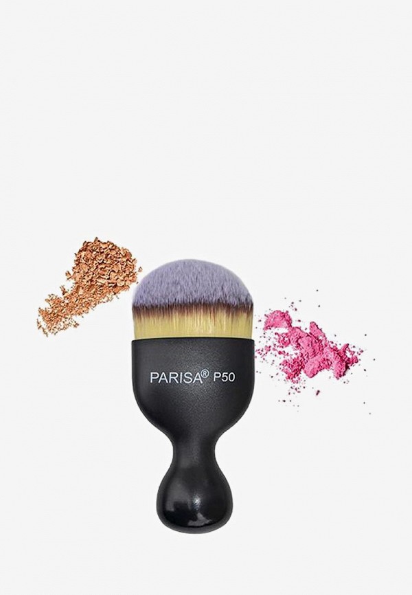 

Кисть для лица Parisa, для макияжа P-50 50, Черный