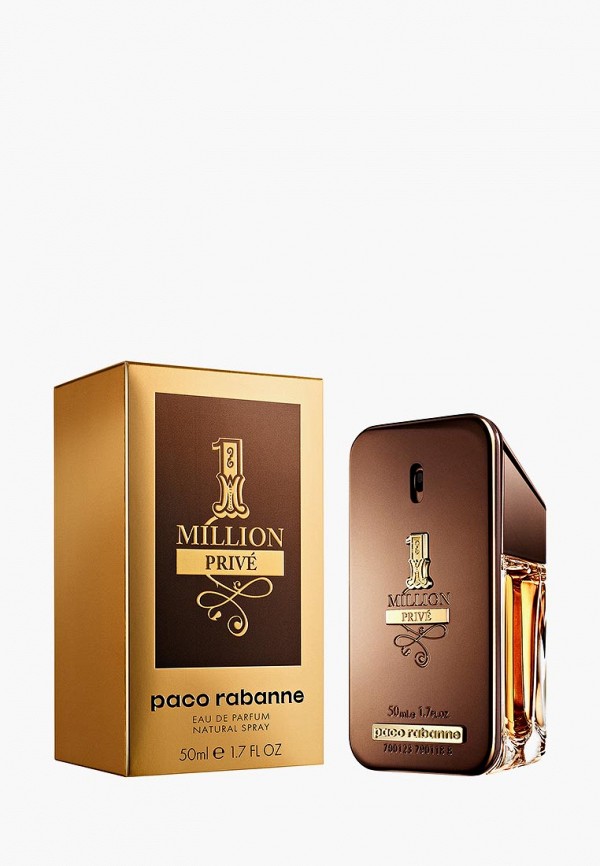 

Парфюмерная вода Paco Rabanne, Прозрачный, 1 Millione Prive, 50 мл.