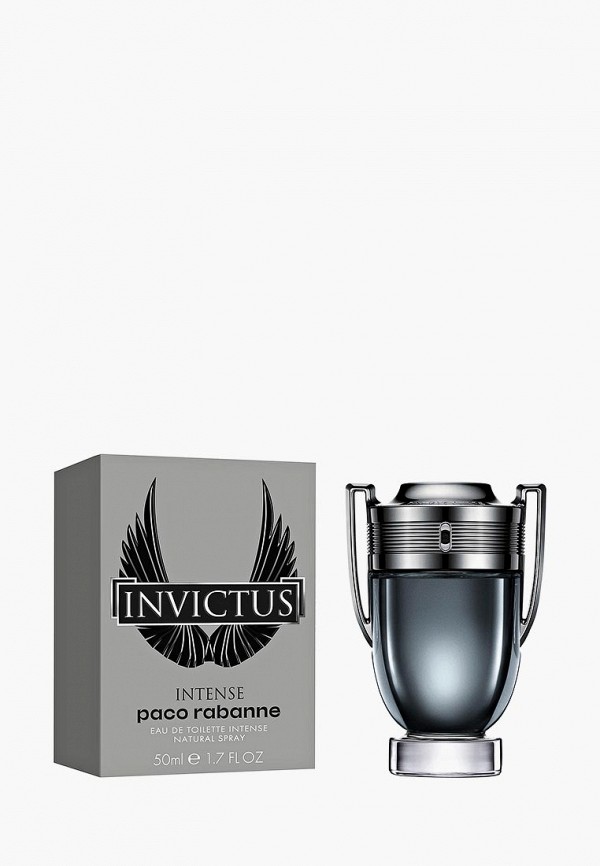 

Туалетная вода Paco Rabanne, Прозрачный, INVICTUS INTENSE 50мл