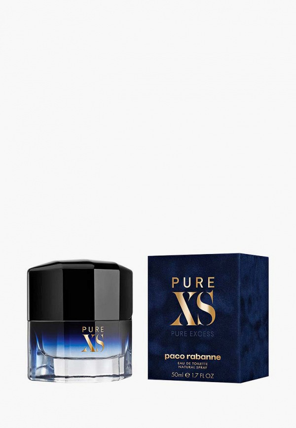 

Туалетная вода Paco Rabanne, Прозрачный, Pure Xs, 50 мл