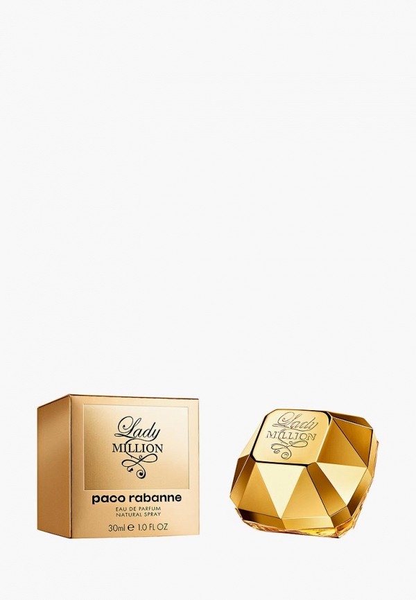 

Парфюмерная вода Paco Rabanne, Белый, Lady million 30 мл