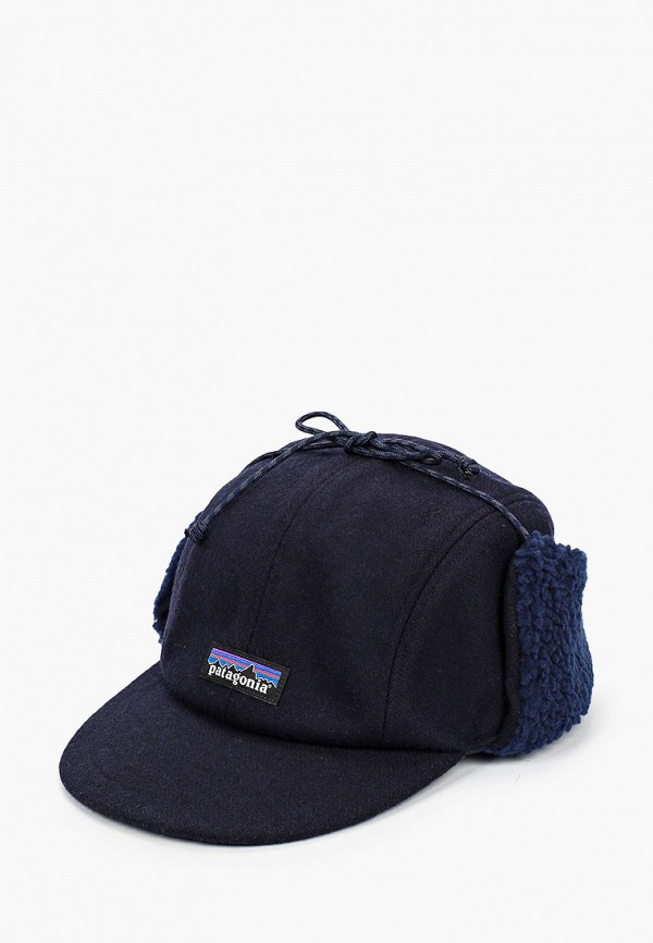 

Кепка Patagonia, Синий, Recycled Wool Ear Flap Cap