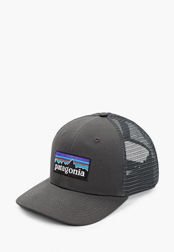 

Бейсболка Patagonia, Серый, P-6 Logo Trucker Hat