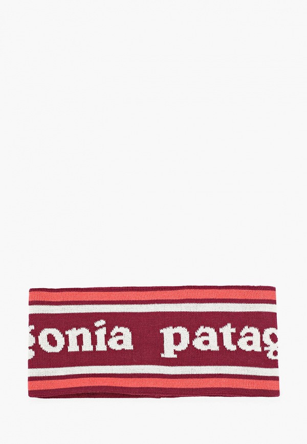 

Повязка Patagonia, Бордовый, Powder Town Headband