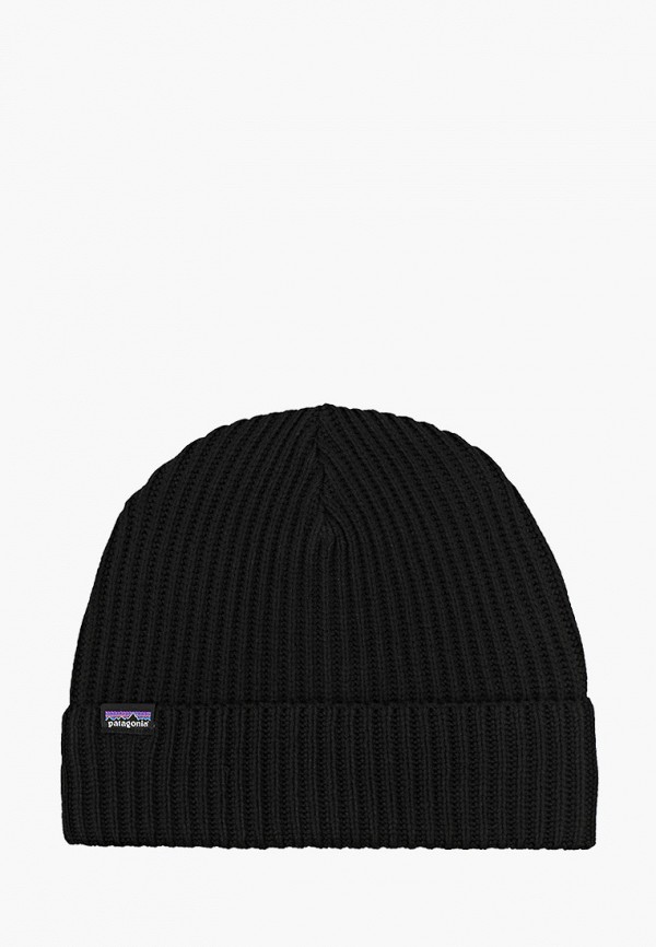 

Шапка Patagonia, Черный, Fishermans Rolled Beanie
