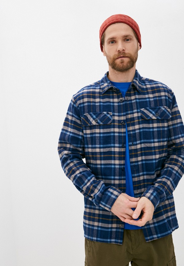 

Рубашка Patagonia, Синий, M's L/S Fjord Flannel Shirt