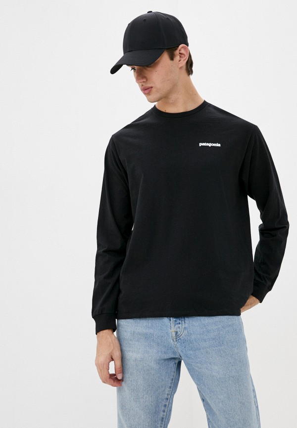 

Лонгслив Patagonia, Черный, M's L/S P-6 Logo Responsibili-Tee