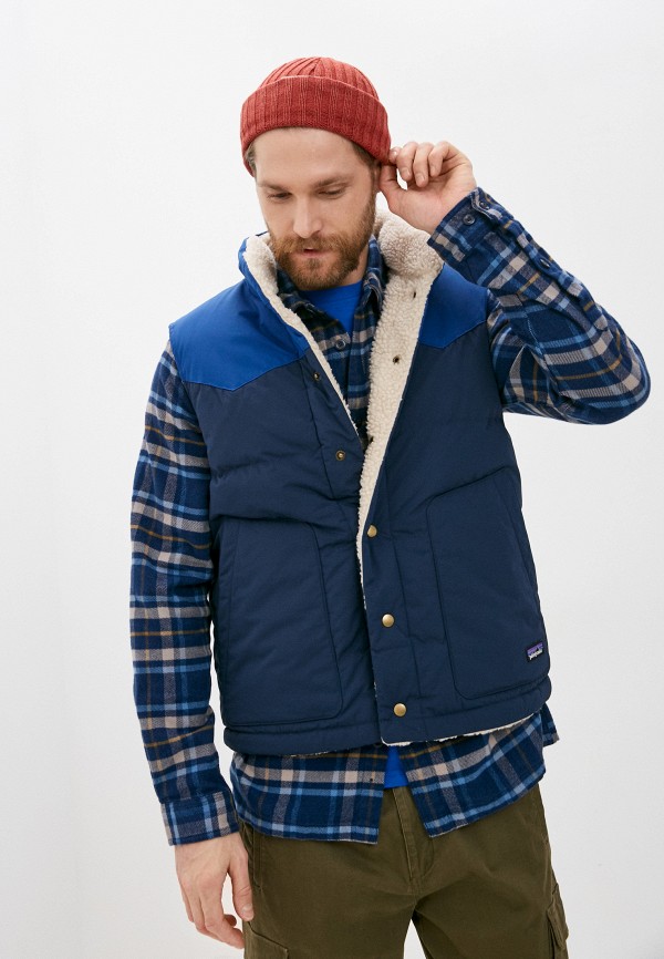 

Жилет утепленный Patagonia, Синий, M's Reversible Bivy Down Vest