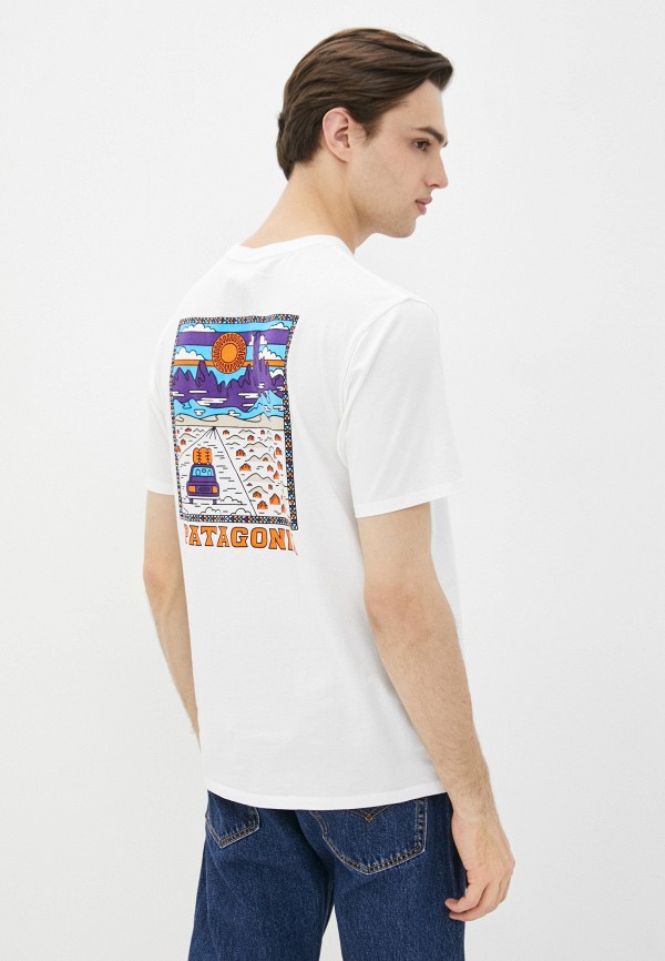 

Футболка Patagonia, Белый, M's Summit Road Organic T-Shirt