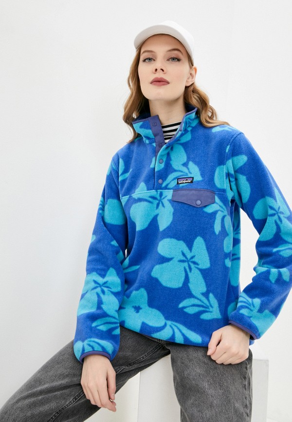 

Олимпийка Patagonia, Синий, W's LW Synch Snap-T P/O