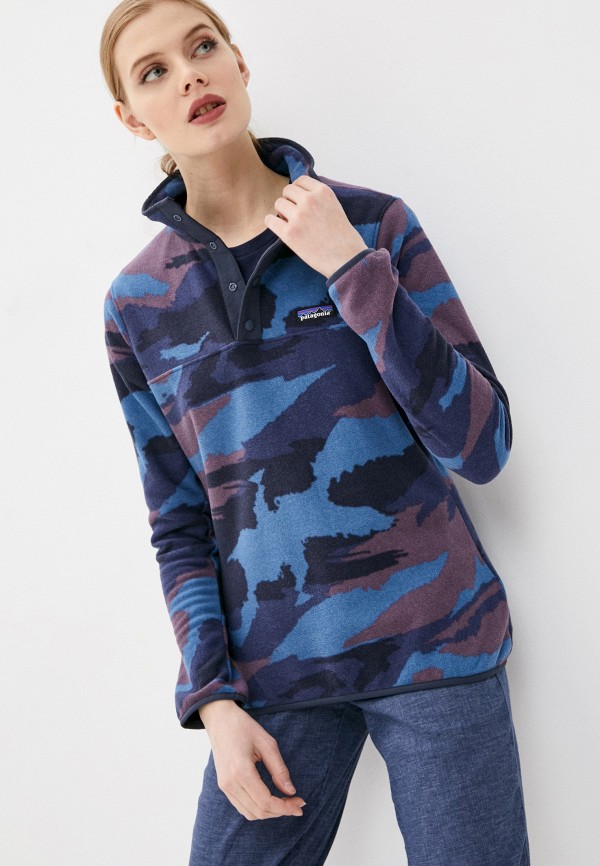

Олимпийка Patagonia, Синий, W's Micro D Snap-T P/O