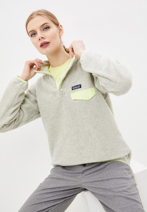 

Олимпийка Patagonia, Бежевый, W's LW Synch Snap-T P/O