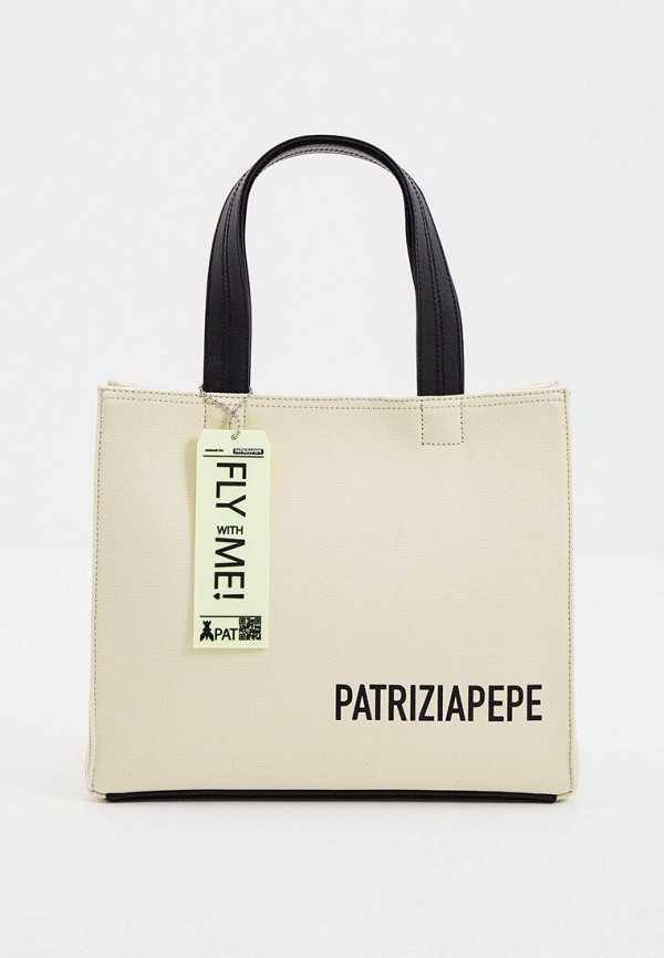 

Сумка Patrizia Pepe, Бежевый, Patrizia Pepe PA748BWMDCM1