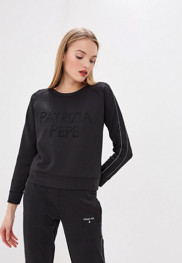 

Свитшот Patrizia Pepe, Черный