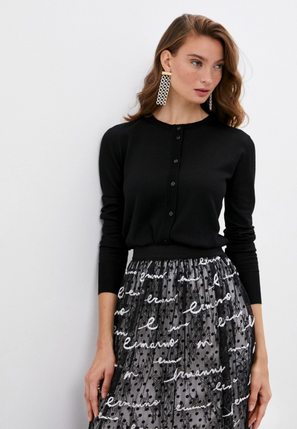 

Кардиган Patrizia Pepe, Черный, Patrizia Pepe PA748EWKMQJ5