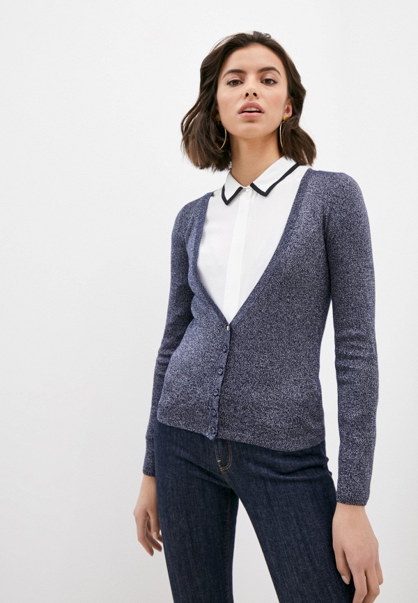 

Кардиган Patrizia Pepe, Синий, Patrizia Pepe PA748EWLULN5