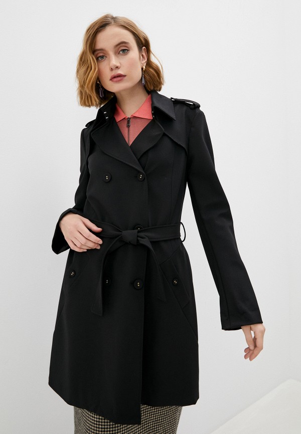 

Плащ Patrizia Pepe, Черный, Patrizia Pepe PA748EWLWAM4