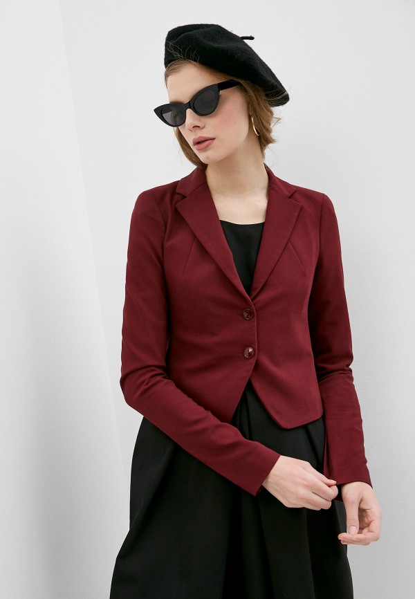 

Пиджак Patrizia Pepe, Бордовый, Patrizia Pepe PA748EWLWBD6