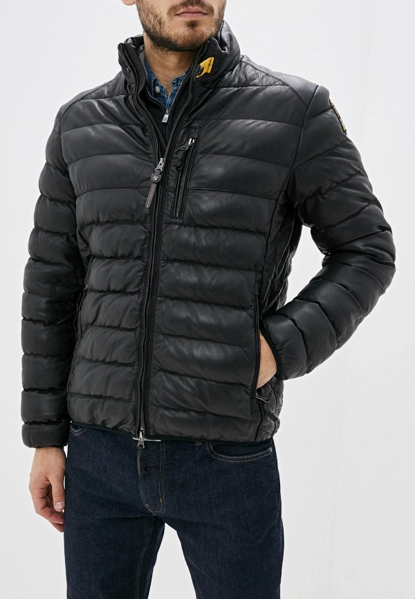 

Куртка кожаная Parajumpers, Черный, ERNIE