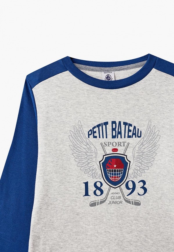 Лонгслив для мальчика Petit Bateau 4451001 Фото 3