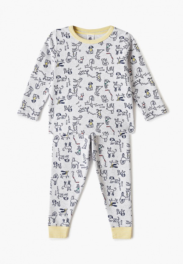 

Пижама Petit Bateau, Серый