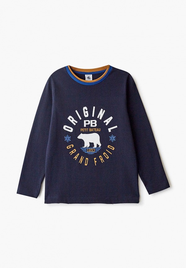 

Лонгслив Petit Bateau, Синий