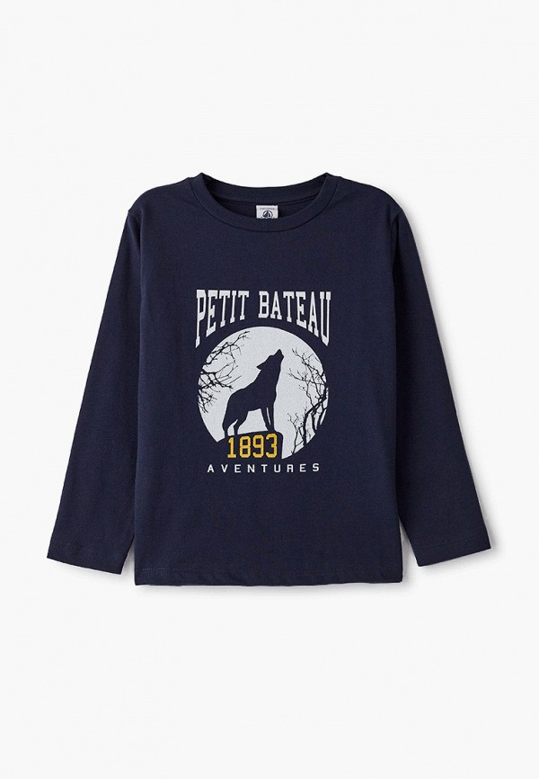 

Лонгслив Petit Bateau, Синий