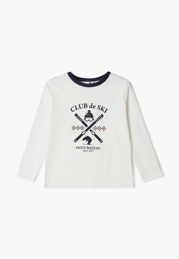 

Лонгслив Petit Bateau, Белый