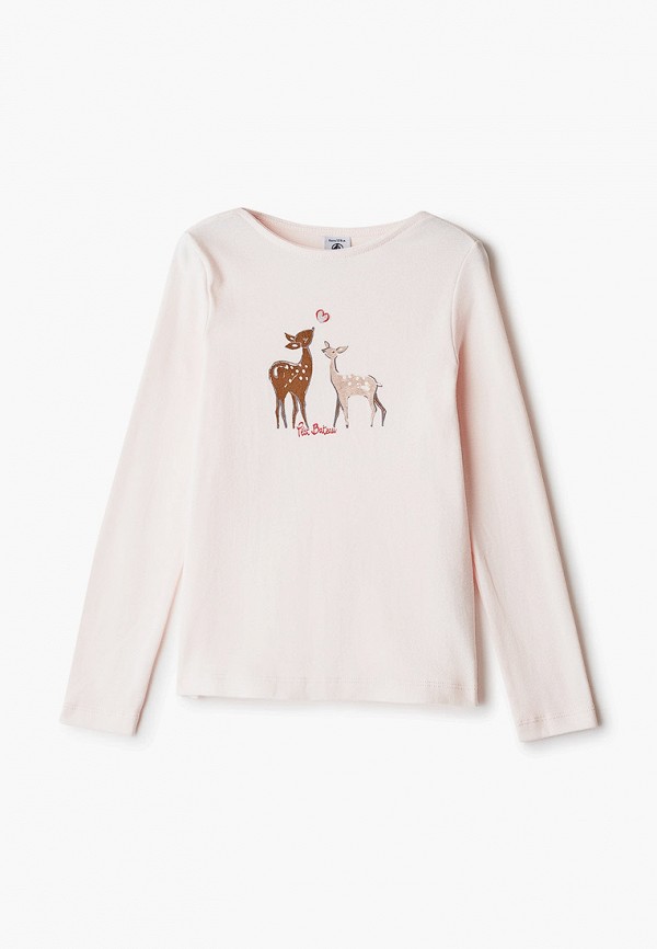 

Лонгслив Petit Bateau, Розовый