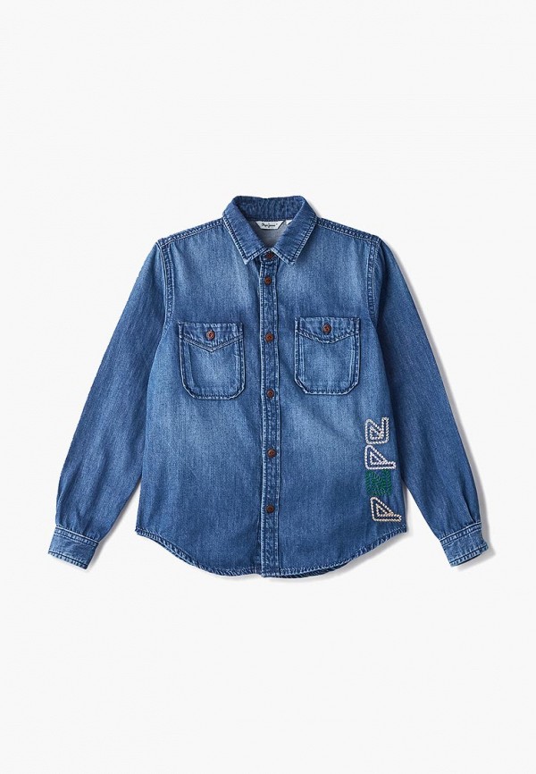 

Рубашка джинсовая Pepe Jeans, Синий, Pepe Jeans PE299EBDHGU1