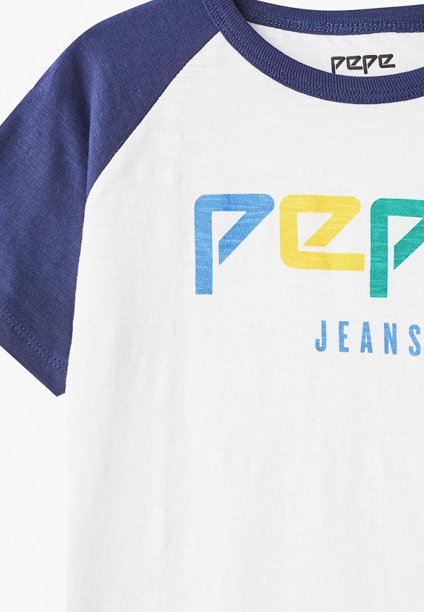

Футболка Pepe Jeans; Pepe Jeans PE299EBETFN4, Белый