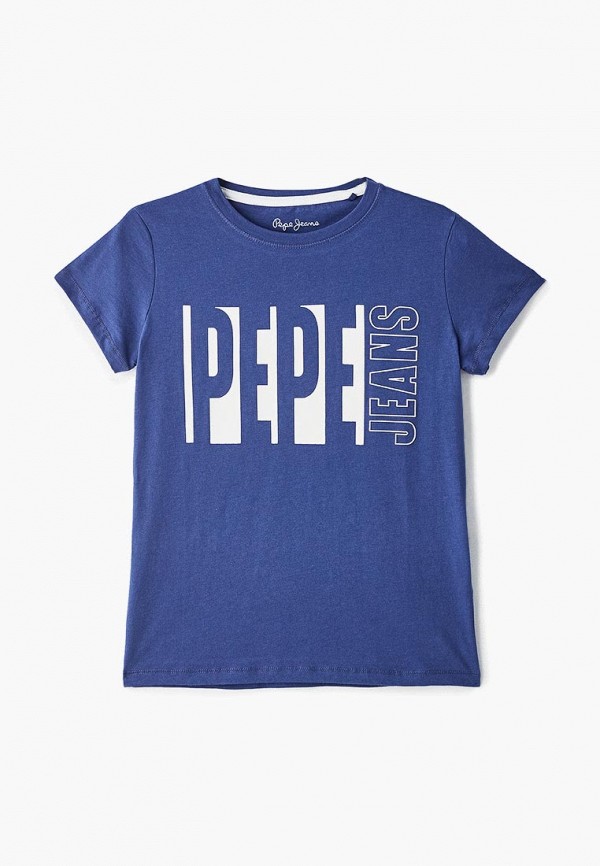 

Футболка Pepe Jeans, Pepe Jeans PE299EBETFO2, Синий