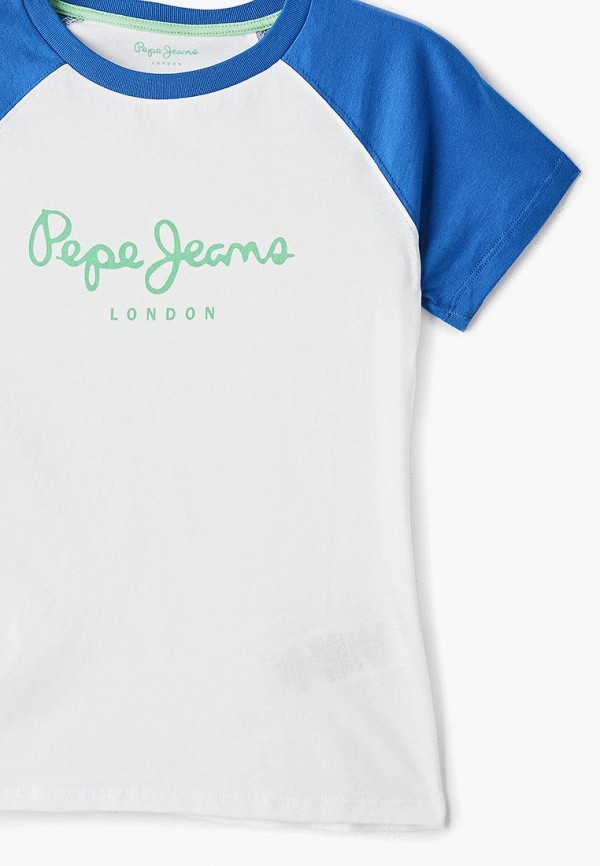 

Футболка Pepe Jeans; Pepe Jeans PE299EBETFO4, Белый