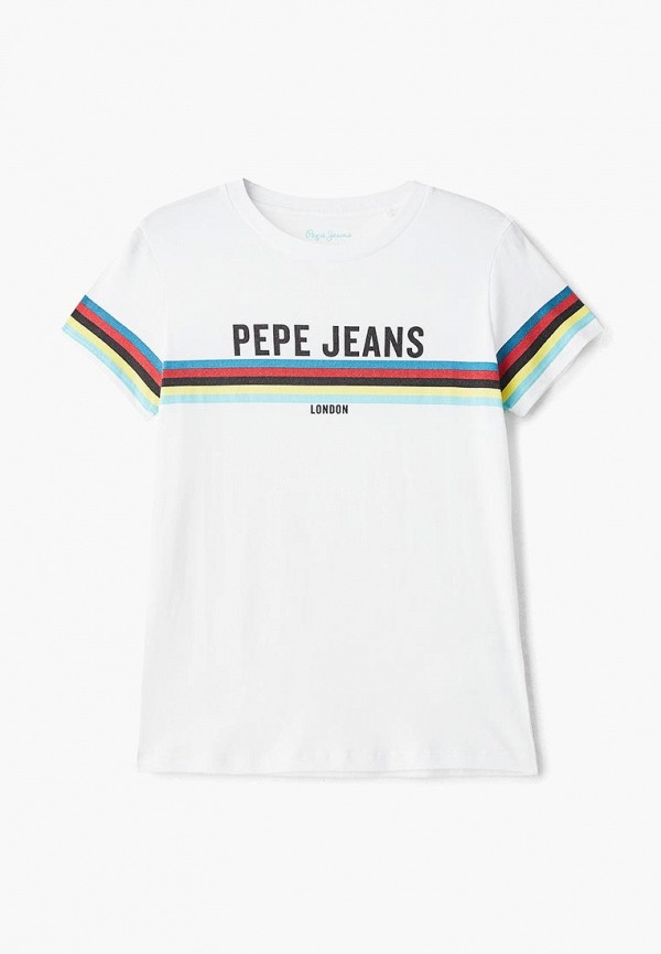

Футболка Pepe Jeans, Pepe Jeans PE299EBETFS4, Белый