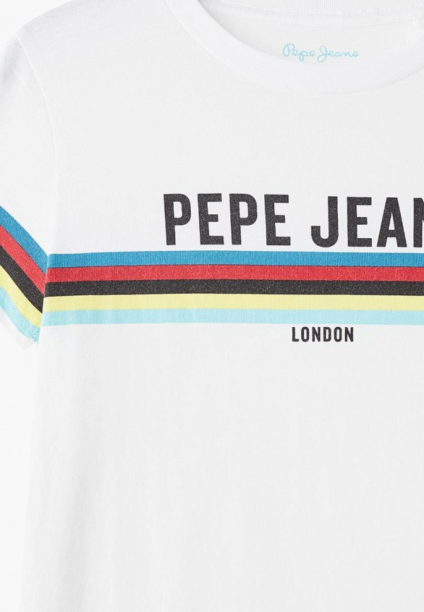 

Футболка Pepe Jeans; Pepe Jeans PE299EBETFS4, Белый