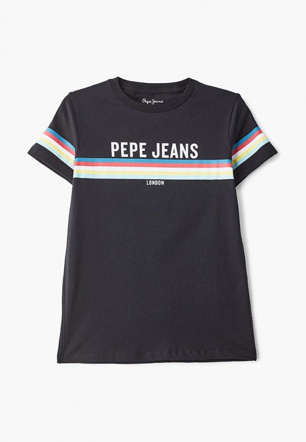 

Футболка Pepe Jeans, Pepe Jeans PE299EBETFS5, Черный