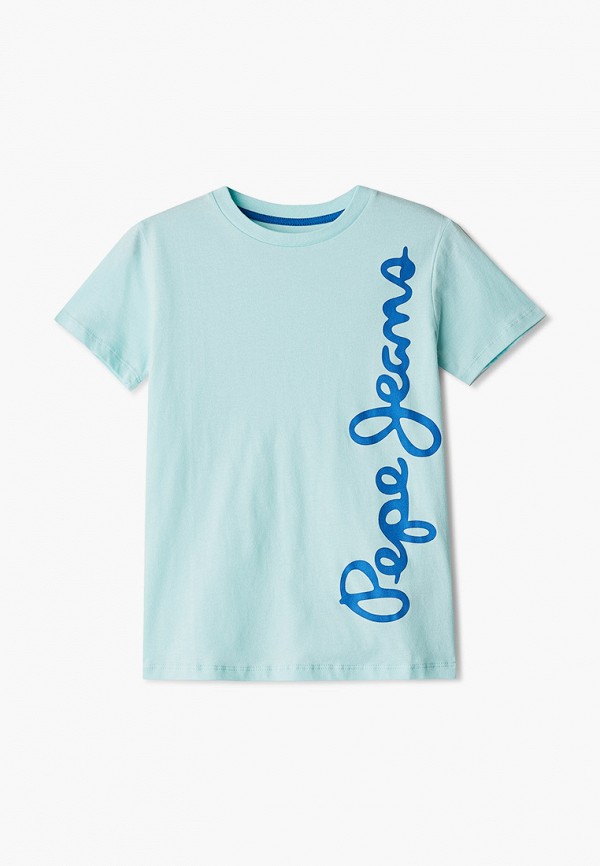 

Футболка Pepe Jeans, Голубой, Pepe Jeans PE299EBHOBI9